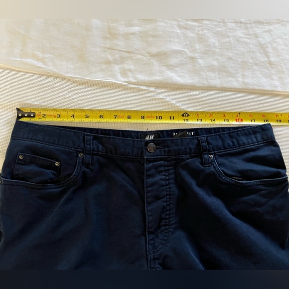 H&M Slim Fit Pants 36x30 - Picture 4 of 13